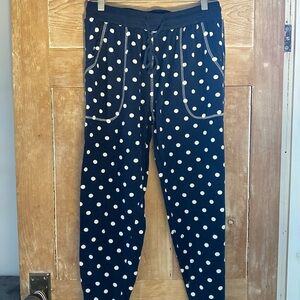 Splendid Navy Polka Dot Pajama Pants